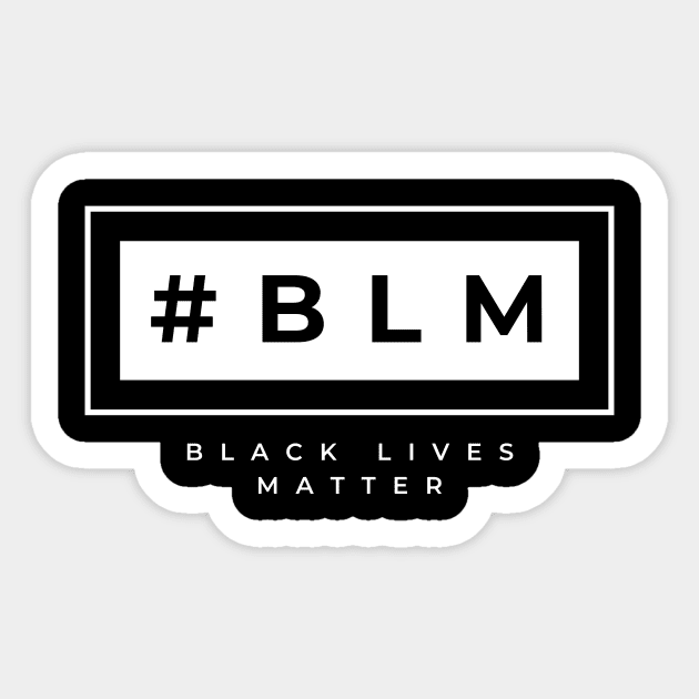 Black Lives Matter Sticker by Devildom Designs